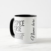 Hospizkrankenschwester Tasse (Vorderseite Links)