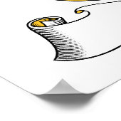 Hoss Familienwappen Poster (Ecke)