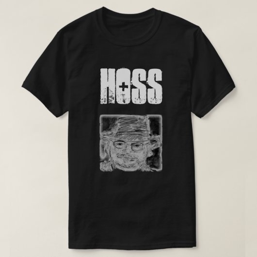 Hoss (verblassen Sie) T-Shirt (Design vorne)