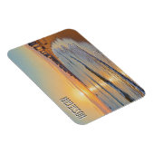 Hossegor France Sunset Beach Magnet (Rechte Seite)
