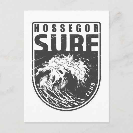 Hossegor Surf Club Postkarte (Vorderseite)