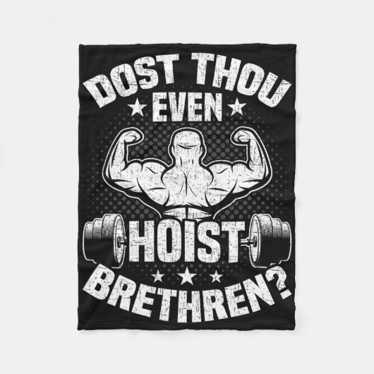 Host du sogar Bodybuilding Weighthebe Wo Fleecedecke (Vorderseite)