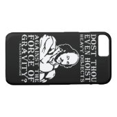 Host du sogar schwere Objekte? - Shakespeare Case-Mate iPhone Hülle (Rückseite (Horizontal))