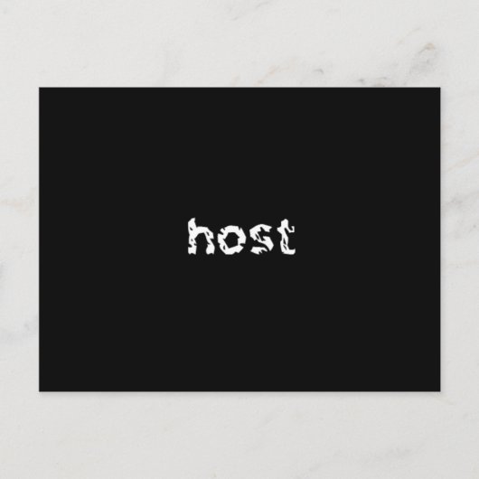 Host Postkarte (Vorderseite)