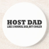 Host Vater wie ein normaler Vater, aber cooler Getränkeuntersetzer (Vorne)