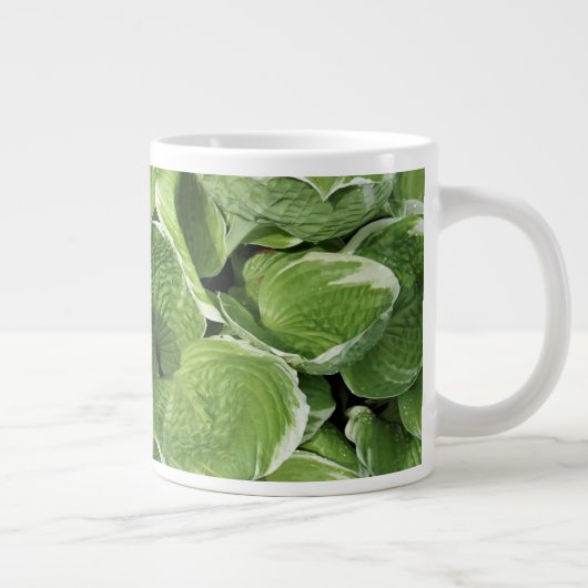 Hosta-Blätter Jumbo-Tasse (Rechts)