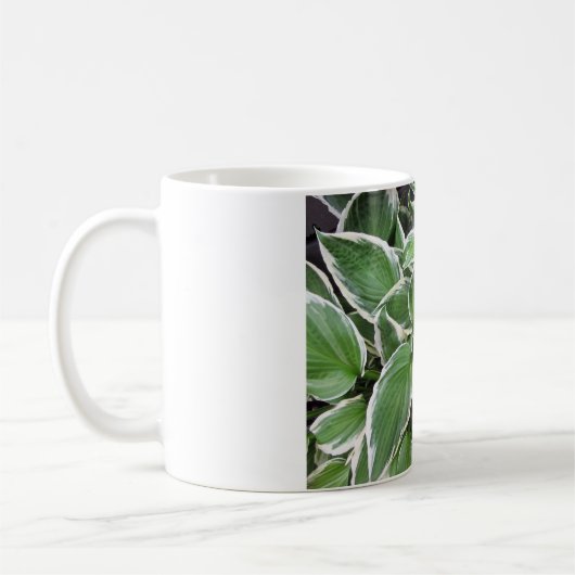 Hosta-Blätter Kaffeetasse (Links)