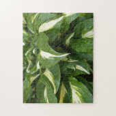 Hosta-Blätter Puzzle (Vertikal)