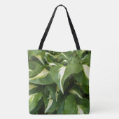 Hosta-Blätter Tasche (Rückseite)