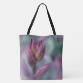 Hosta Blume Bud Lila und grün Tasche (Rückseite)