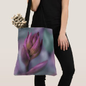 Hosta Blume Bud Lila und grün Tasche (Von Nahem)