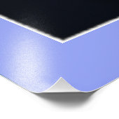 Hosta Blume Verziert Lila Freundschaft Foto Print (Ecke)