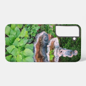 Hosta garden statue  samsung galaxy hülle (Rückseite (Horizontal))