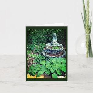 Hosta-Garten Dankeskarte