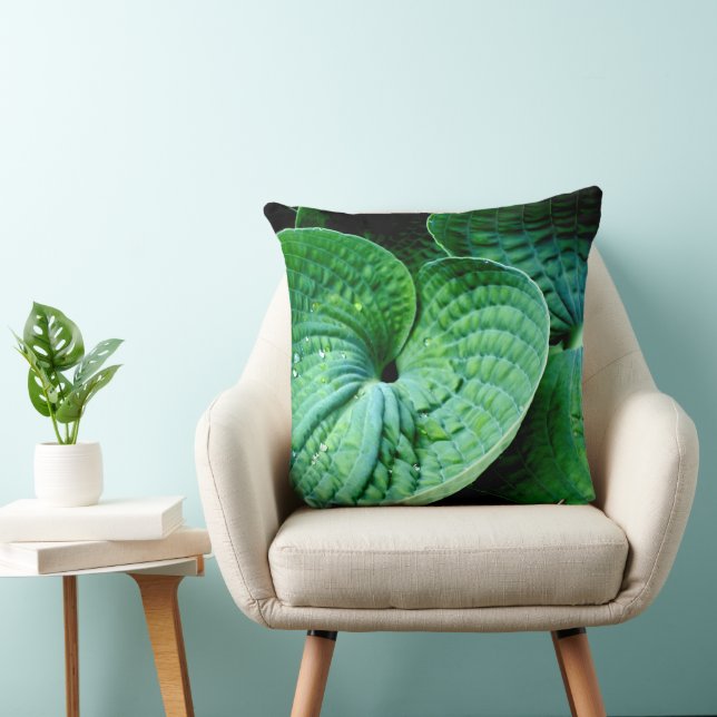 Hosta Heart Kissen (Stuhl )
