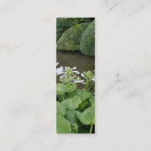 Hosta in Zen Garden 2 Mini Visitenkarte (Rückseite)