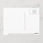 Hosta in Zen Garden 3 Postkarte (Rückseite)