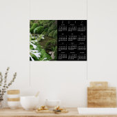 Hosta in Zen Garden Calendar Poster 2017 (Küche)