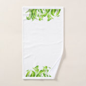 'Hosta with Mosta' auf einem Badetuch-Set Badhandtuch Set (Handtuch)