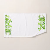 'Hosta with Mosta' auf einem Badetuch-Set Badhandtuch Set (Handtuch)