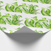'Hosta with Mosta' auf einem Umschlagpapier Geschenkpapier (Ecke)