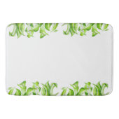 'Hosta with Mosta' auf einer Badematte (Vorderseite)