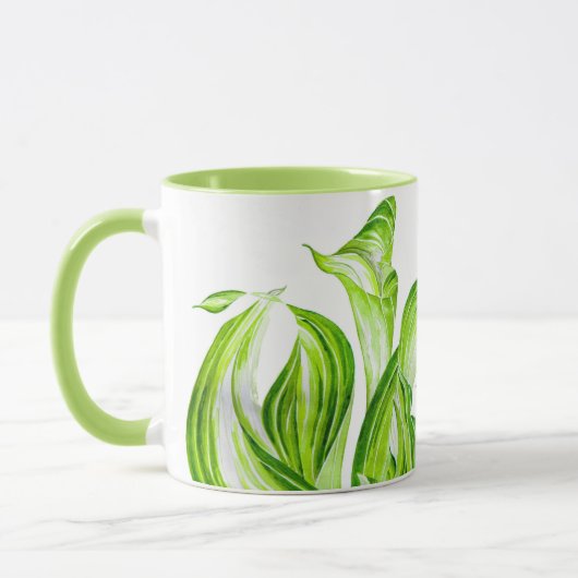 'Hosta with Mosta' auf einer Combo-Tasse Tasse (Links)
