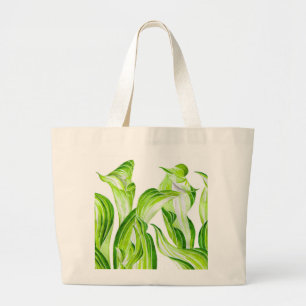 'Hosta with Mosta' auf einer Tote-Tasche Jumbo Stoffbeutel