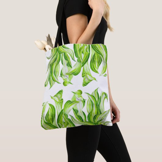 'Hosta with Mosta' auf einer Tote-Tasche Tasche (Von Nahem)