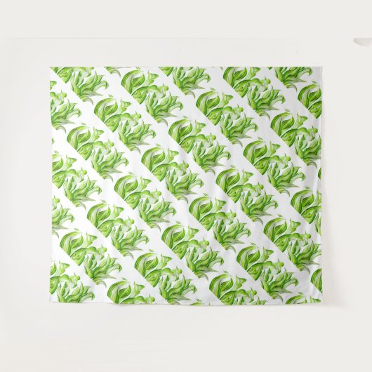 'Hosta with the Mosta' auf Tapestry Wandteppich (Vorderseite (Horizontal))