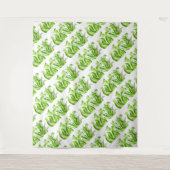 'Hosta with the Mosta' auf Tapestry Wandteppich (Vorderseite)