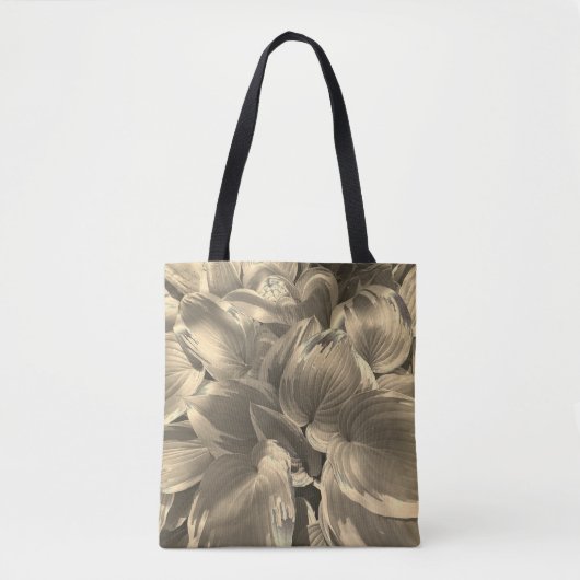 "Hostas" Tote Bag Tasche (Vorderseite)