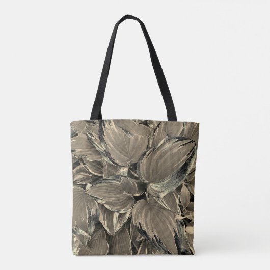 "Hostas" Tote Bag Tasche (Rückseite)