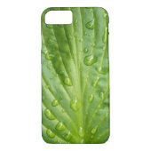 Hostblatt mit Regentropfen Case-Mate iPhone Hülle (Rückseite)