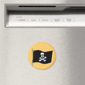 Hoste die Piratenflagge! Magnet (In Situ (Geschirrspüler))