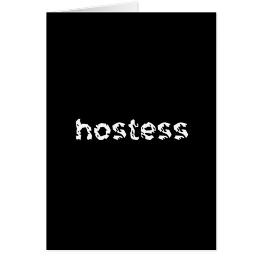 Hostess (Vorne)
