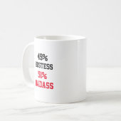 Hostess Badass Kaffeetasse (Vorderseite Links)