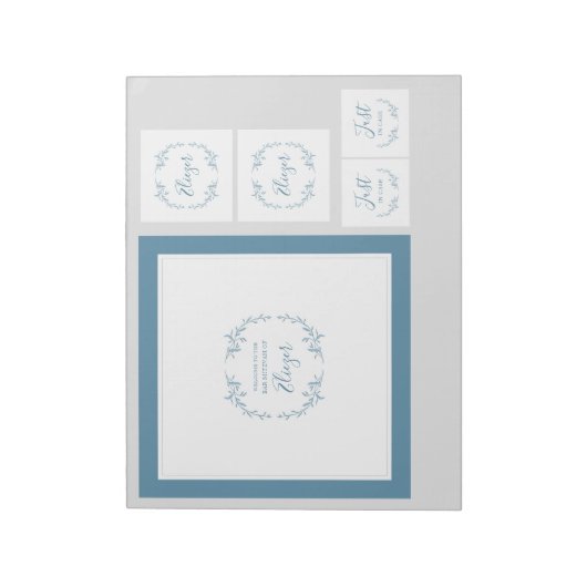 Hostess Box Custom Cover Notizblock (Rotiert)