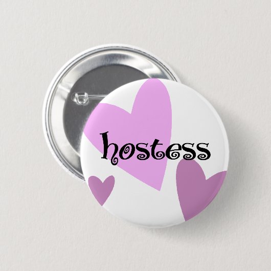 Hosteß Button (Vorne & Hinten)