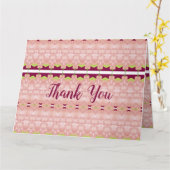 Hostess Danke Notecard Karte (Gelbe Blume)