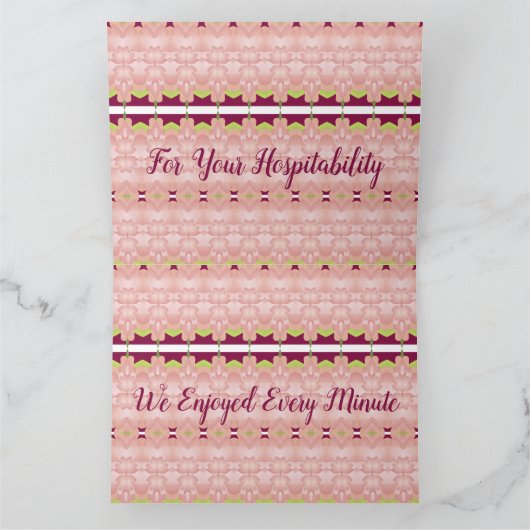 Hostess Danke Notecard Karte (Innenseite)