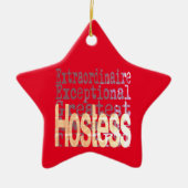 Hostess Extraordinaire Keramik Ornament (Vorne)