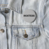 Hostess Minimalistisches Brautparty Geschenke Hoch Button (Beispiel)