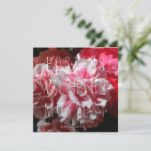 Hostess mit dem Mostest! Dankeskarte Einladung (Stehend Vorderseite)