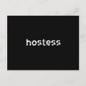 Hostess Postkarte (Vorderseite)