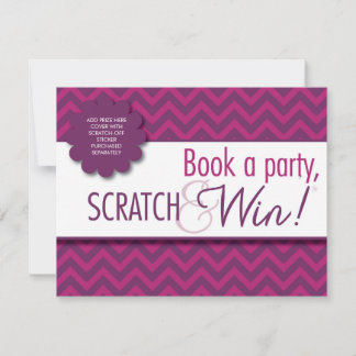 Hostess Scratcher Card mit Umschlag - IN-ZUHAUSE