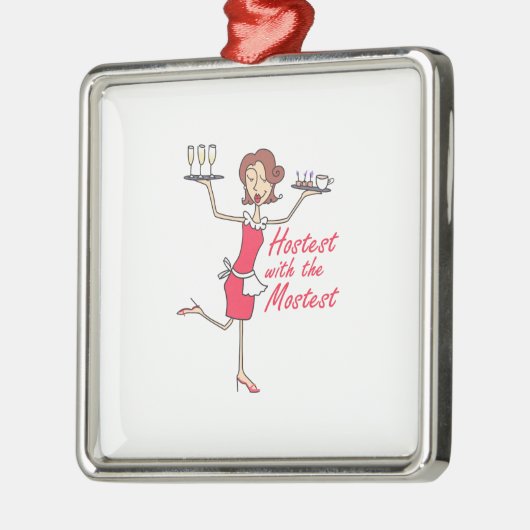 HOSTESS SILBERNES ORNAMENT (Links)