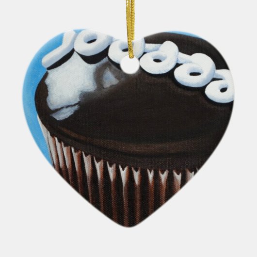 Hostessenkleiner kuchen keramikornament (Vorne)