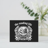 Hosting-Zeitplan für Book Club-Marker Postkarte (Stehend Vorderseite)