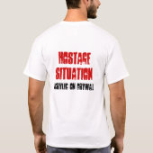 HOSTSITUATION T-Shirt (Rückseite)
